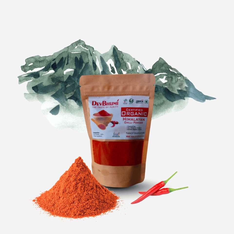 Certified Organic chilli Powder photo