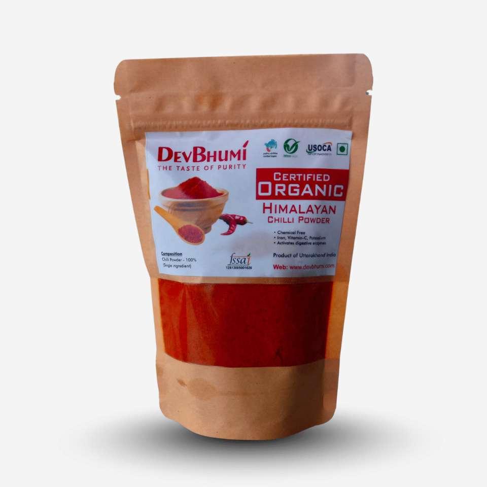 Certified Organic chilli Powder photo